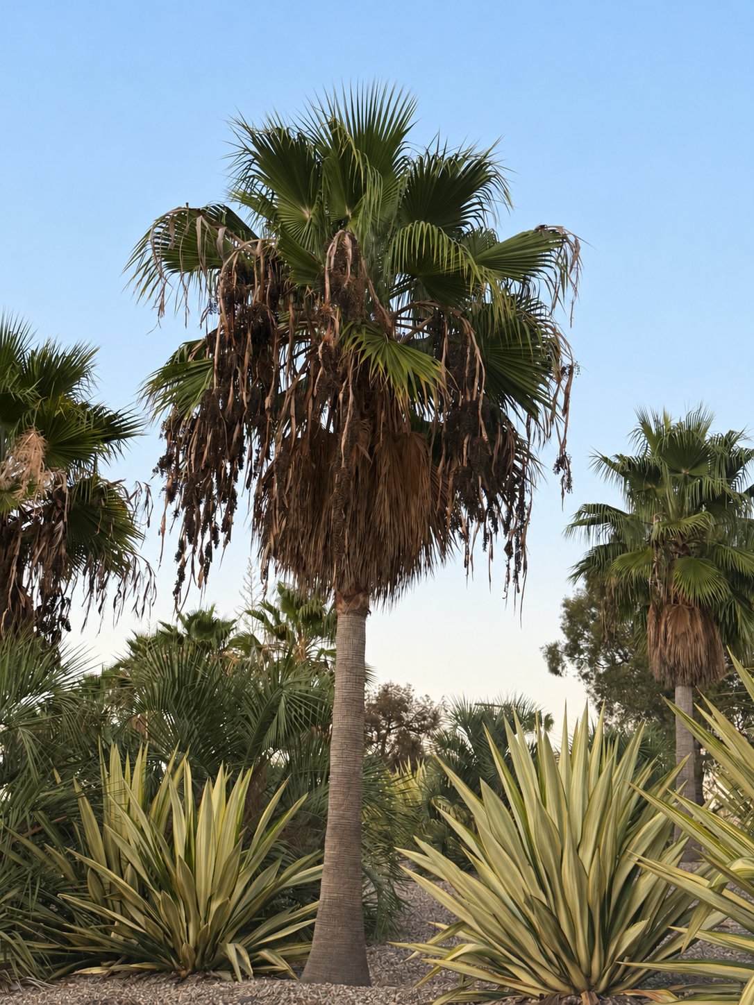 Washingtonia × filibusta (Hybrid Fan Palm) - 1000 Seeds - Bulk